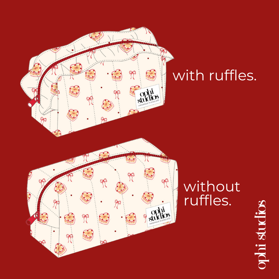 Sweetheart Slice Make-up Bag