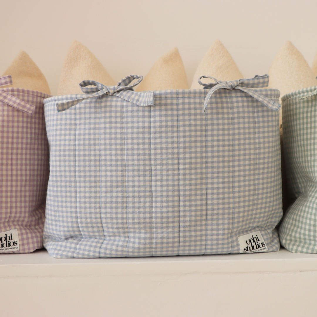 Gingham Tote Bag