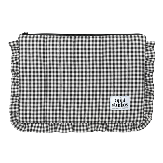 Black & White Zip Tech Sleeve