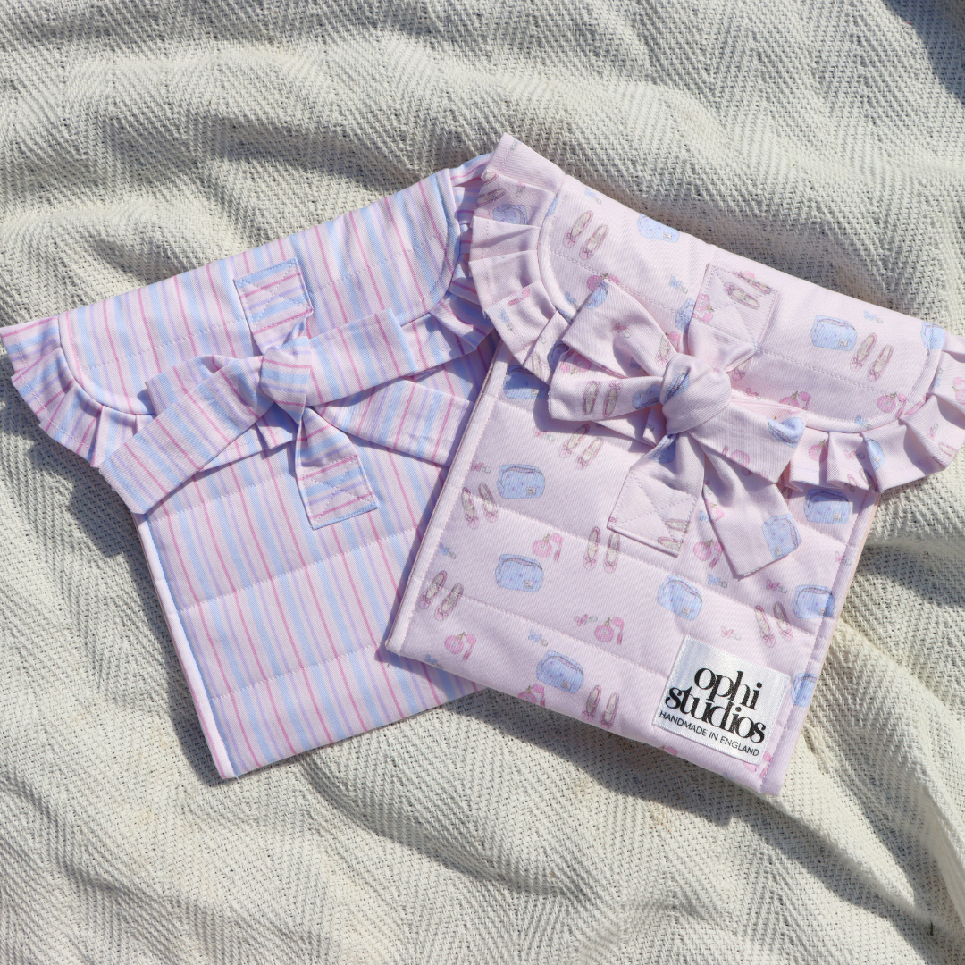 Pastel Stripe Tie Tech Sleeve