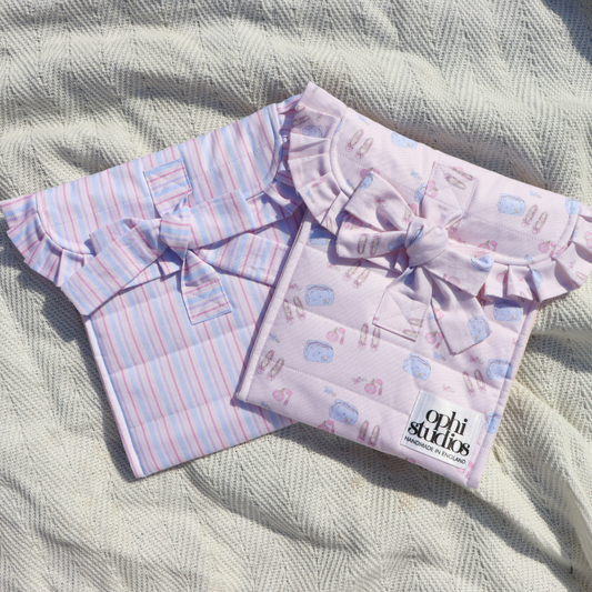 Pastel Stripe Tie Tech Sleeve