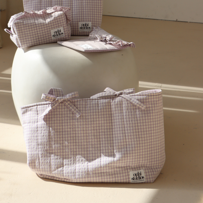 Gingham Tote Bag