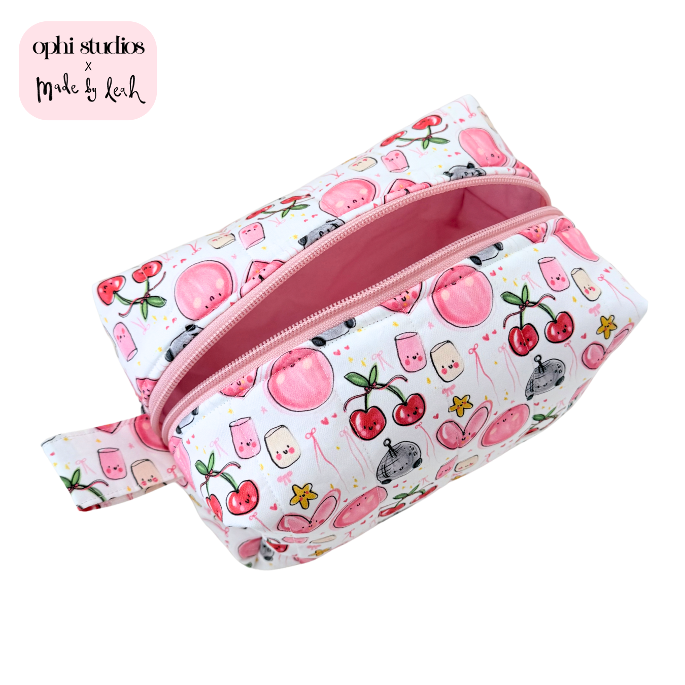 Ophi x Made by Leah Makeup Bag
