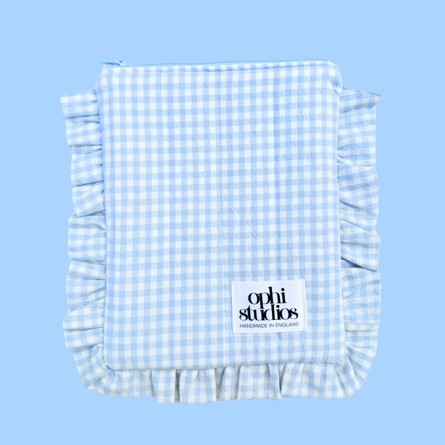 Gingham Zip Tech Sleeves