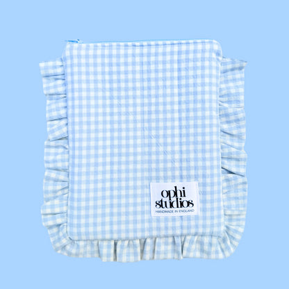 Gingham Zip Tech Sleeves