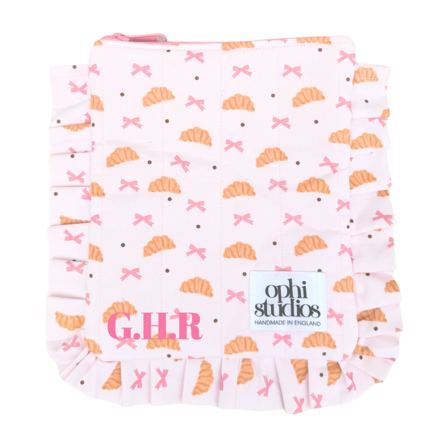 Croissant Kiss Zip Tech Sleeve