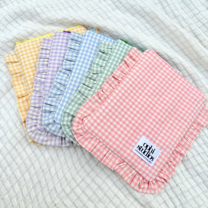 Gingham Zip Tech Sleeves