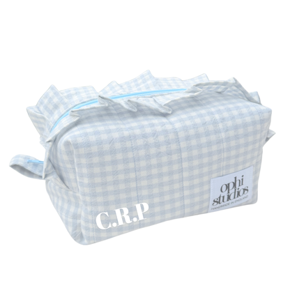 Gingham Make-up Bag 
