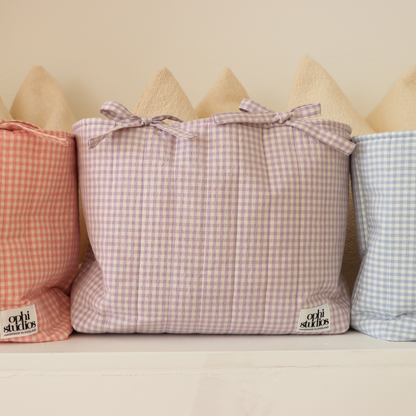 Gingham Tote Bag