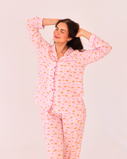Croissant Kiss Tencel Modal Pyjamas 
