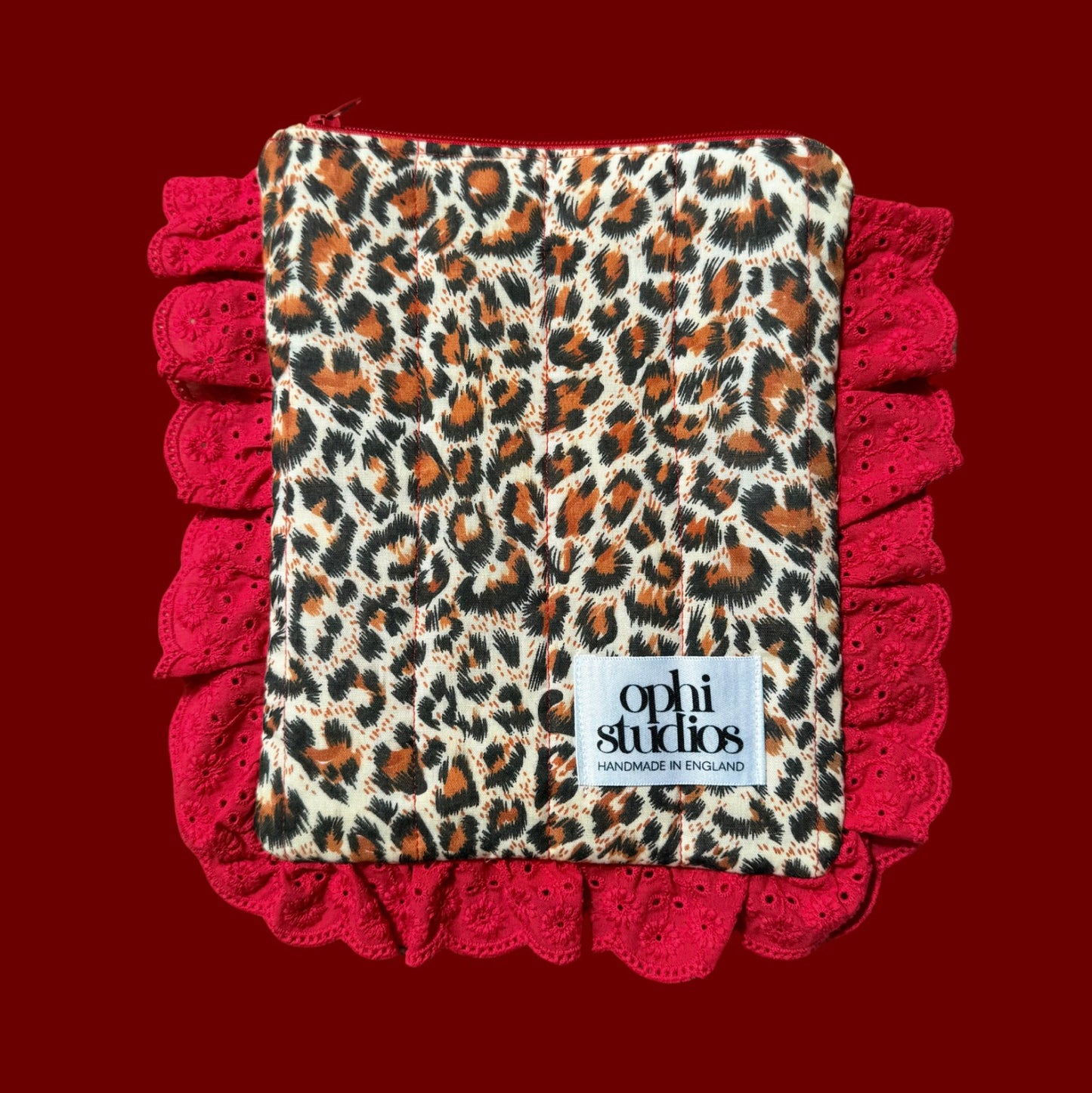 Leo Red Zip Tech Sleeve