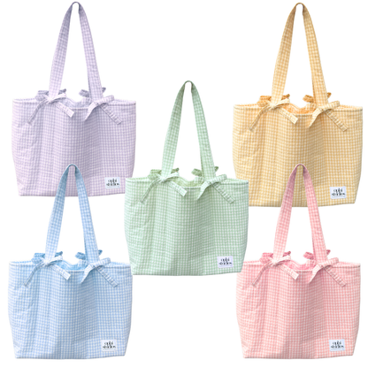 Gingham Tote Bag