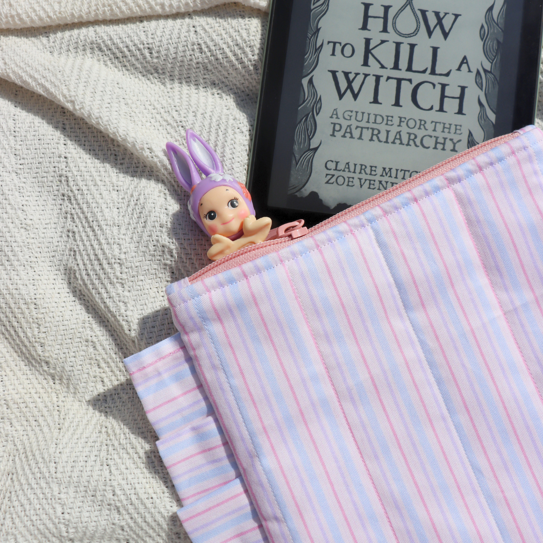 Pastel Stripe Zip Tech Sleeve