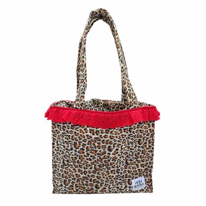 Leo Red Tote Bag