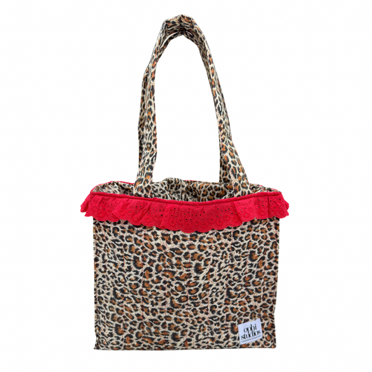 Leo Red Tote Bag
