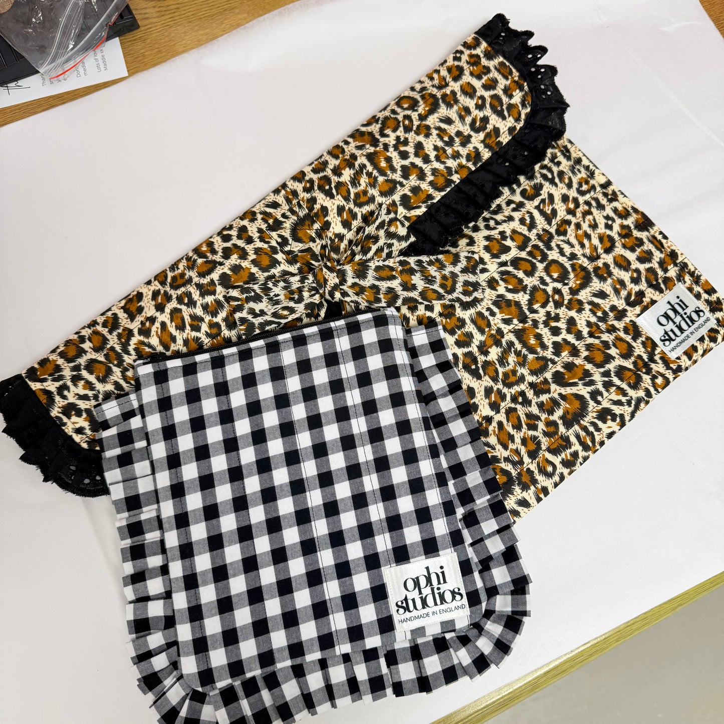 Black & White Zip Tech Sleeve