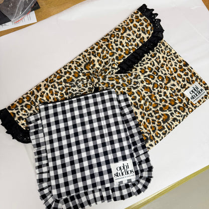 Black & White Zip Tech Sleeve