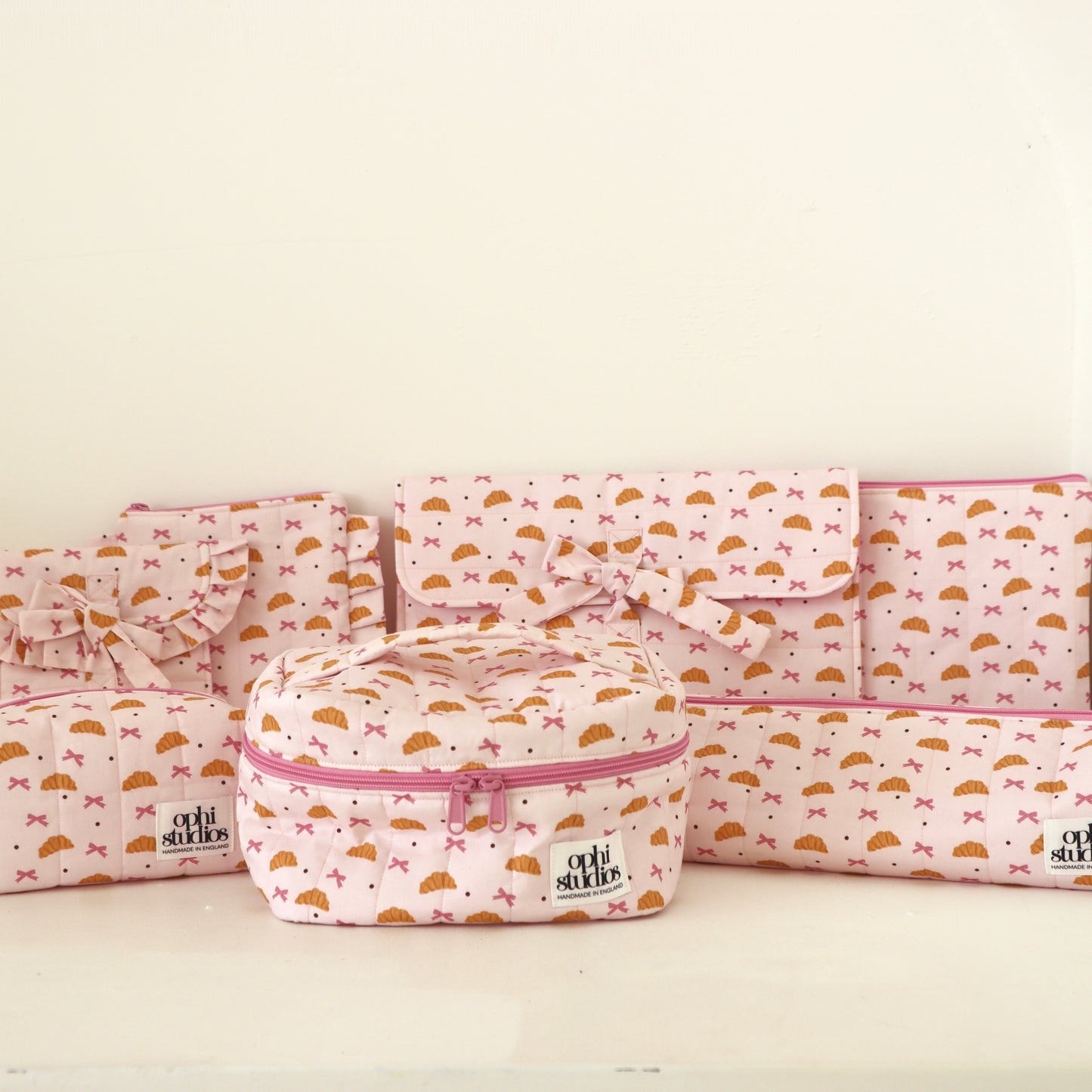 Croissant Kiss Vanity Bag