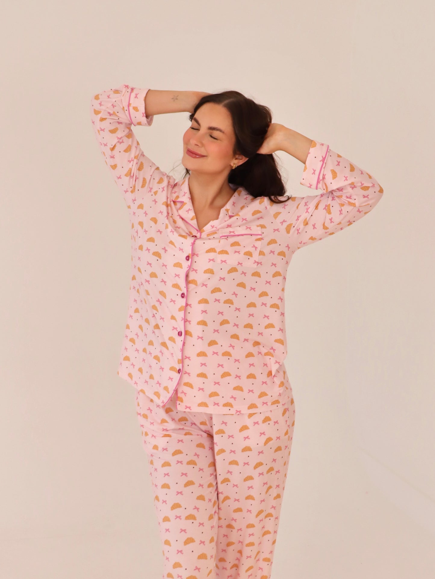 Croissant Kiss Tencel™ Modal Pyjamas