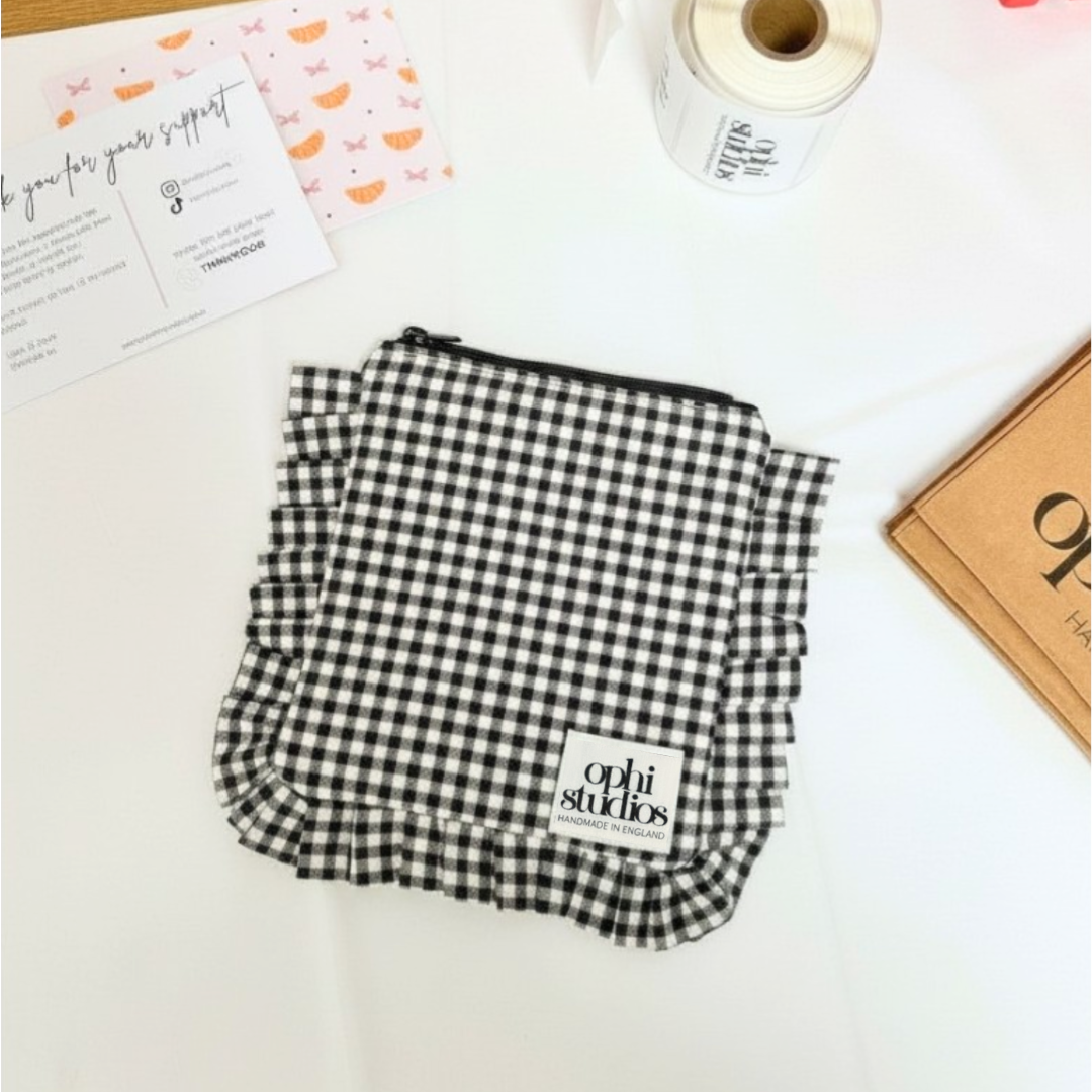  Black & White Zip Tech Sleeve 