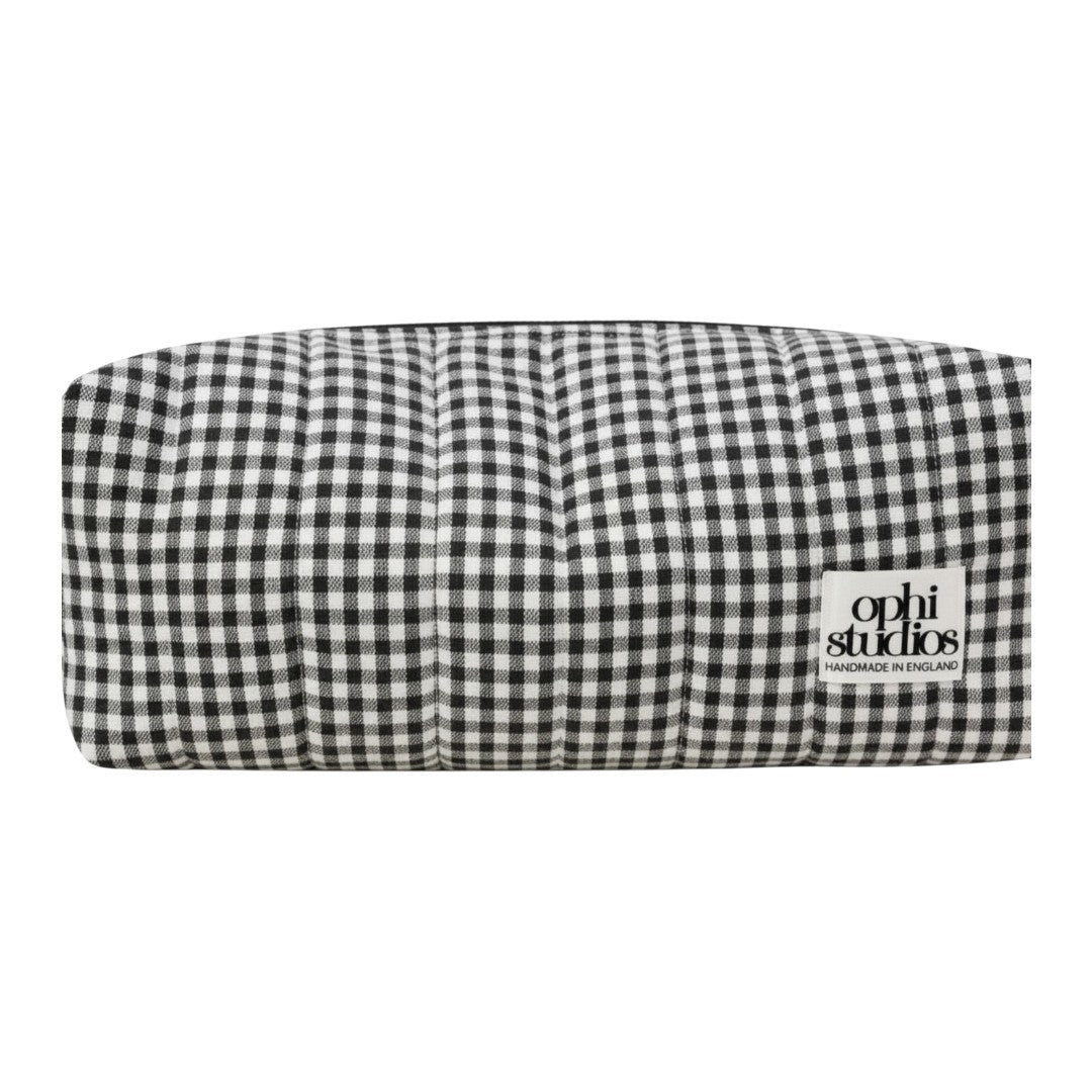 Black & White Gingham Bags and Sleepwear